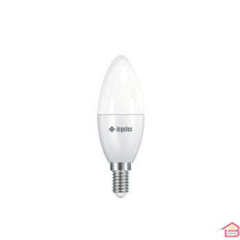 LAMPE LED FLAMME 6W E14 BLANC Ampoule E14