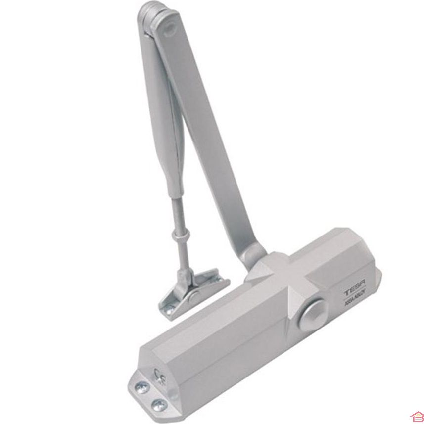 Bras Articulé Tesa DCL141-EV1 Pour Ferme-porte DC140 - Argent - Avec Fonction Retenue
