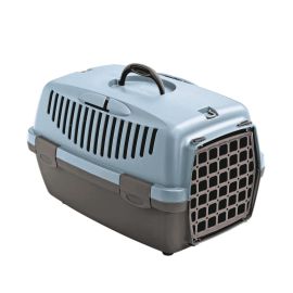 PANIER DE TRANSPORT 48 X 32 CM BLEU / GRIS