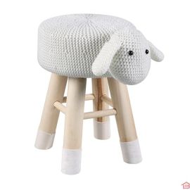 TABOURET ANIMAUX MOUTON H 44 CM
