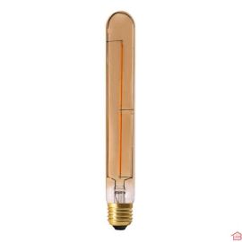 AMPOULE TUBE E27 LED AMBRE 22.5CM 2W