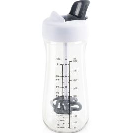SHAKER AVEC BEC VERSEUR RÉTRACTABLE 2 EN 1 500 ML TRANSPARENT COOK CONCEPT
