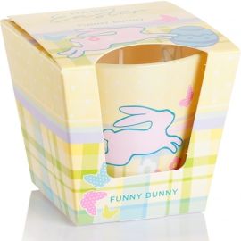 BOUGIE HAPPY EASTER 115 GR FUNNY BUNNY