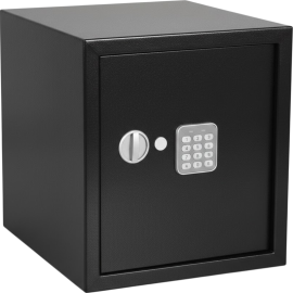 COFFRE-FORT ÉLECTRONIQUE BASIQUE 3F 390 AVEC CODE DE SÉCURITÉ PROGRAMMABLE ET CLÉS DE SECOURS