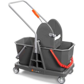 CHARIOT DE MÉNAGE COMET DOUBLE SEAU 63X42X88 CM