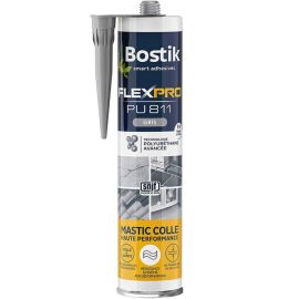 MASTIC-COLLE BOSTIK FLEXPRO PU811 GRIS 300 ML