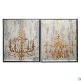 TABLEAU MIROIR 40X50CM VERSAILLES