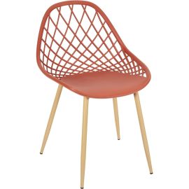 CHAISE D’EXTÉRIEUR MALAGA EN POLYPROPYLÈNE TERRACOTTA