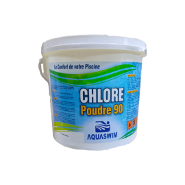 CHLORE EN POUDRE 5KG AQUASWIM