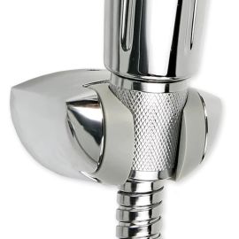 SUPPORT DE DOUCHETTE RÉGLABLE CHROME