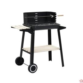 BARBECUE À CHARBON RECTANGULAIRE 83X45 CM