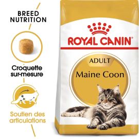 CROQUETTES POUR CHAT ADULTE RACE MAINE COON ROYAL CANIN ALIMENT COMPLET 2 KILOGRAMMES