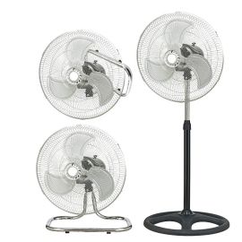VENTILATEUR SUR PIED 3 EN 1 55 W 18 POUCES TECHNOSWISS