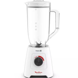 BLENDER MOULINEX BLENDFORCE XXL 2,8 LITRES 600 WATTS BLANC AVEC BROYEUR ET HACHOIR