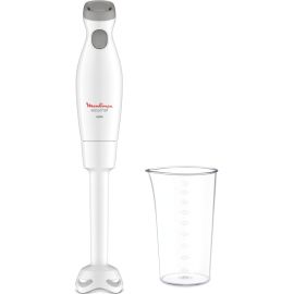 MIXEUR PLONGEANT ÉLECTRIQUE 450 W AVEC VERRE DOSEUR ET DEUX VITESSES MOULINEX EASY CHEF BLANC
