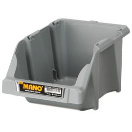 BAC RANGEMENT À BEC GRIS 125X195X90 MM MANO