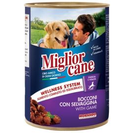 ALIMENT HUMIDE EN MORCEAUX DE VIANDES DIVERSES 405 G MORANDO