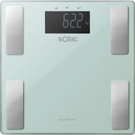 PÈSE-PERSONNE ÉLECTRONIQUE INTELLIGENT SOLAC ULTRA-PLAT AVEC MÉMOIRE 10 UTILISATEURS