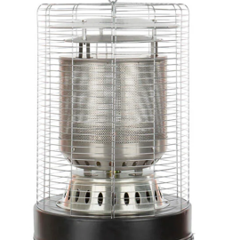 CHAUFFE TERRASSE NOIR FSD-D/N AU GAZ PROPANE ET BUTANE AVEC ALLUMAGE PAR IMPULSION