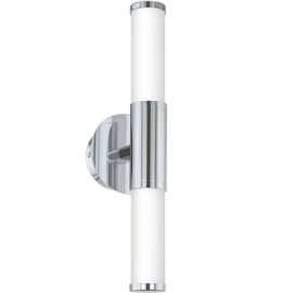 APPLIQUE MURALE LED CHROME OPAL PALMERA 960 LUMENS BLANC CHAUD IP44