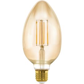 AMPOULE E27 LED B80 4W LUMIÈRE JAUNE AMBRÉE 2200K