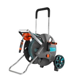 DÉVIDOIR GARDENA SUR ROUES AQUAROLL L EASY SET ÉQUIPÉ