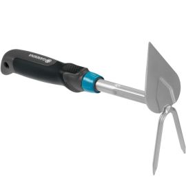 RÂTEAU À FLEURS À DEUX DENTS AVEC POIGNÉE ERGONOMIQUE EN ACIER ANTI-CORROSION GARDENA COMFORT