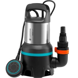 POMPE D'ÉVACUATION POUR EAUX CHARGÉES 16000 LITRES PAR HEURE GARDENA AVEC FLOTTATEUR AUTOMATIQUE