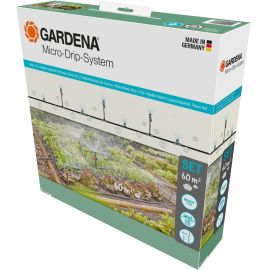 KIT D’INITIATION POUR IRRIGATION DE POTAGER ET MASSIF JUSQU’À 60 M CARRÉS GARDENA