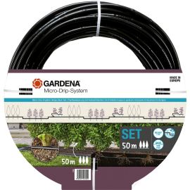 KIT D'INITIATION IRRIGATION GOUTTE À GOUTTE 50 MÈTRES POUR PLANTES ET HAIES GARDENA