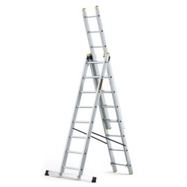 ÉCHELLE MULTIFONCTIONNELLE EN ALUMINIUM 3X8 ÉTAPES PRO DRABEST