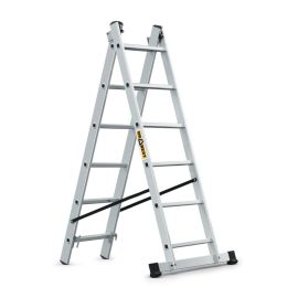 ÉCHELLE MULTIFONCTIONNELLE EN ALUMINIUM 2/6 ÉTAPES BASIC DRABEST