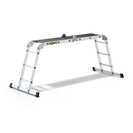 ÉCHELLE POLYVALENTE EN ALUMINIUM 4X3 PRO AVEC PLATEFORME FSC DRABEST