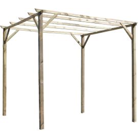 PERGOLA EN BOIS PATAGONIE 300 X 300 X 245 CM TRAITÉE AUTOCLAVE