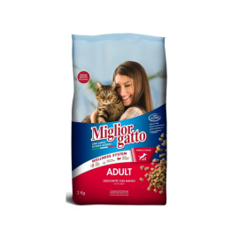 MORANDO CHAT CROQUETTES BOEUF/FOIE 2 KG