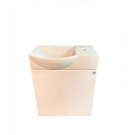 MEUBLE DE SALLE DE BAIN EN PVC LOTUS 45 CM BLANC