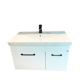 MEUBLE DE SALLE DE BAIN EN PVC LOTUS 80 CM BLANC