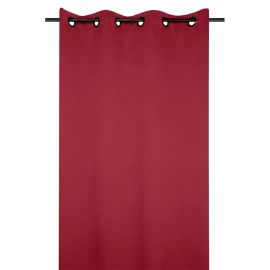RIDEAU NOTTE OCCULTANT ROUGE 135X250 CM