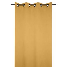 RIDEAU NOTTE OCCULTANT MOUTARDE 135X250 CM