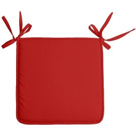 GALETTE DE CHAISE ROUGE 38X30 CM