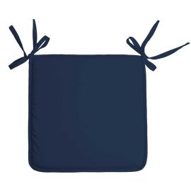 GALETTE DE CHAISE PÉTROLE 38X38 CM