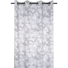 RIDEAU OCCULTANT ABU NATUREL 135 X 260 CM AVEC ŒILLETS MÉTALLIQUES EN POLYESTER