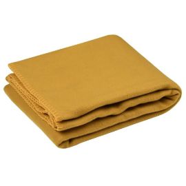 PLAID CARLTON MOUTARDE 125X150 CM