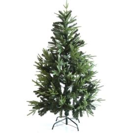 SAPIN VERT QUÉBEC EN PVC 210 CM PIED EN MÉTAL 923 TÊTES
