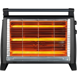 CHAUFFAGE HALOGÈNE ÉLECTRIQUE 1800 WATTS À TROIS TUBES QUARTZ ROYAL