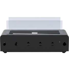 CHEMINÉE MOBILE À L’ÉTHANOL 60 CM AVEC BRÛLEUR EN ACIER INOXYDABLE ET VITRES DE PROTECTION