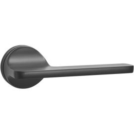 POIGNÉE DE PORTE ERVA NOIRE À CYLINDRE