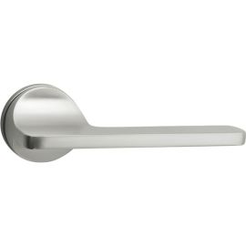 POIGNÉE DE PORTE RUSSEL SATINÉE À CYLINDRE