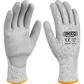 GANTS DE PROTECTION ANTI-COUPURE ET ANTI-ABRASION INGCO TAILLE XL