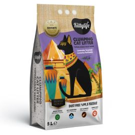 LITIÈRE POUR CHAT LAVANDE KITTYLIFE CLUMPING 5 L
